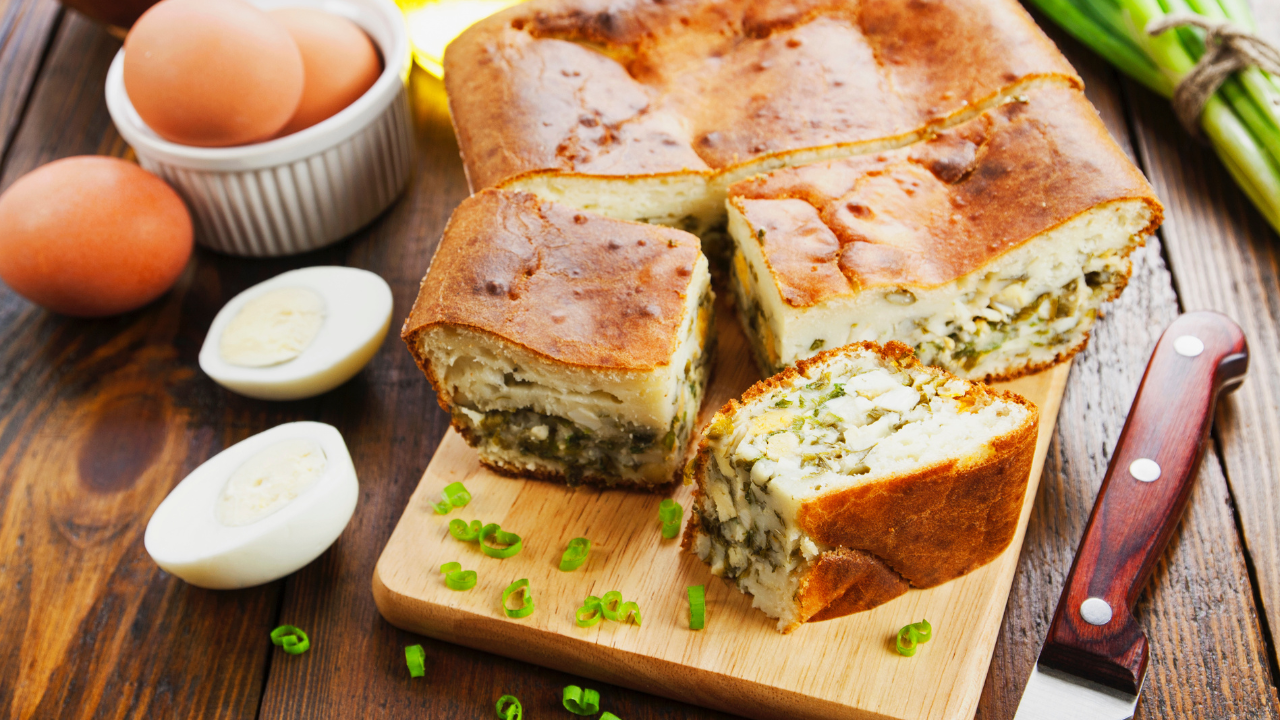 Torta de Atum com Massa de Grão-de-Bico que Fica Proteica, Muito Nutritiva e com Sabor Surpreendente que Vira Refeição Completa em Poucos Minutos