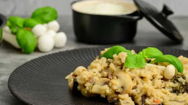 Risoto de Cogumelo Caseiro: Receita Cremosa e Fácil