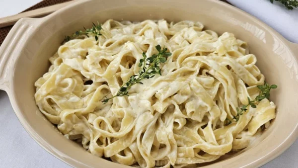 Fettuccine Rápido e Delicioso: Receita Fácil com Massa Perfeita e Muito Sabor