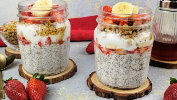 Overnight Oats Equilibrado: Café da Manhã Saudável e Prático