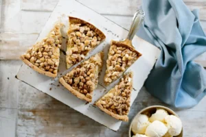 Torta Lua de Mel com Amêndoas Crocantes
