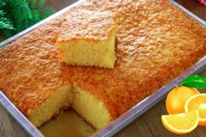 Aprenda a preparar um delicioso Bolo Francês de Laranja, fofinho, úmido e com aroma irresistível. Uma receita elegante e fácil, perfeita para acompanhar um café ou servir em ocasiões especiais.